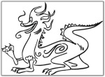 Dragons coloring pages 156
